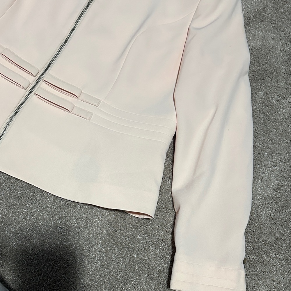 Soft Pink Women's Blazer - Picture 2 of 7